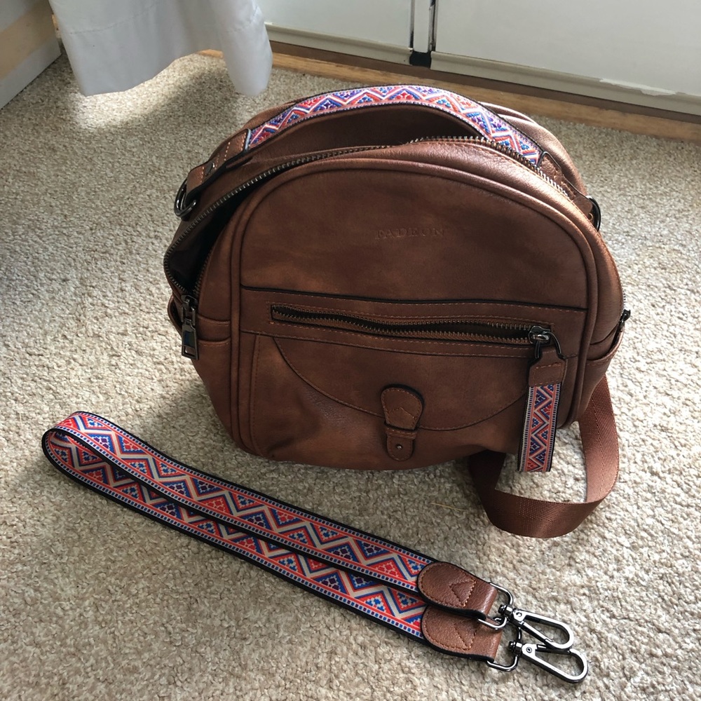 Mini bookbag purse
